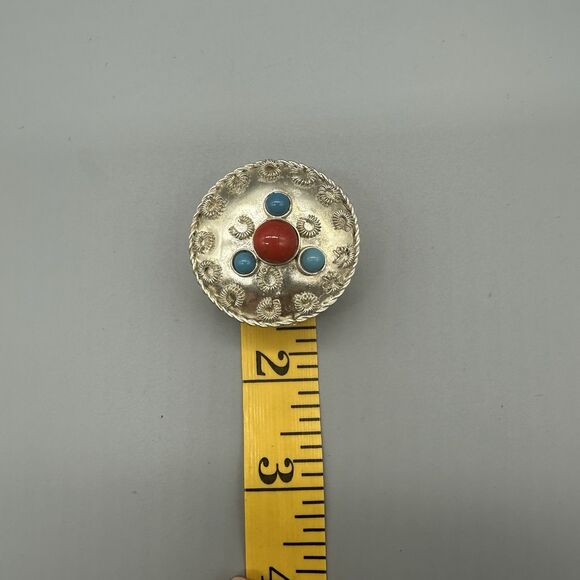 Tibetian Style Trinket Jewelry Pill Box - Picture 6 of 8